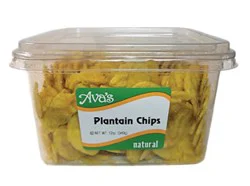 Avas Dried Plantain Chips - 12 Oz