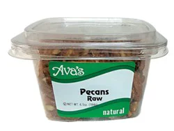 Avas Raw Pecans - 6.5 Oz