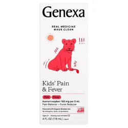 Genexa Kid Pain Fever - 4 Fz