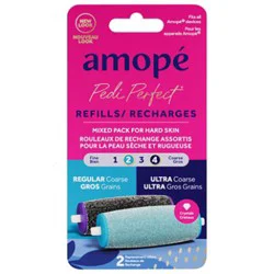 Amope Pp Foot File Dc Mixed Refills 12/2 Ct - 2 Ct