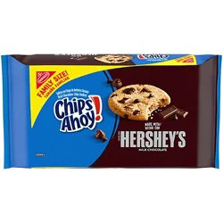 Chips Ahoy! Hershey's Milk Chocolate Chip Cookies Family Size - 14.48 Oz