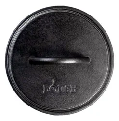 Lodge L8rfip 8 Inch Seasoned Cast Iron Round Grill Press - Ea