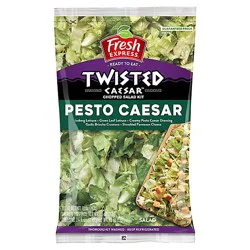 Fresh Express Twisted Pesto Caesar Chopped Kit - 9.5 Oz