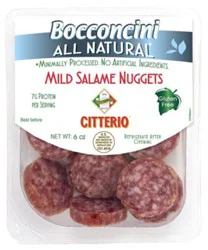 Citterio Mild Salami Nuggets - 6 Oz