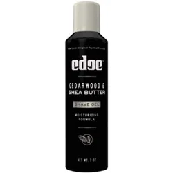 Edge Cedarwood & Shea Butter Shave Gel - 7 Oz