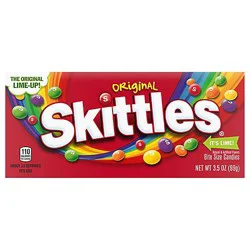 Skittles Original Chewy Candy Theater Box - 3.5 Oz