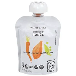 White Leaf Provisions Carrot Sweet Potato Baby Food - 90 Gr