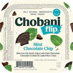 Chobani Flip Mint Chocolate Chip Greek Yogurt - 4.5 Oz