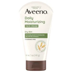 Aveeno Non Gmo Oat Daily Moisturizing Face Cream For Dry Skin - 5.5 Oz