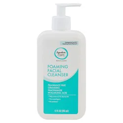 Signature Select/care Facial Cleanser Foaming - 12 Fl. Oz.