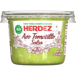 Herdez Avocado Tomatillo Salsa Cup - 15 Oz