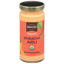 Woodstock Organic Sriracha Aioli - 6.5 Oz