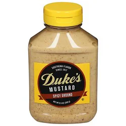 Duke's Spicy Ground Mustard - 9.5 Oz