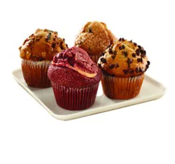 Bakery Variety Muffins 4 Count - Each