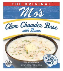 Mo's Original Clam Chowder Base - 32 Oz