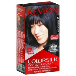 Revlon Colorsilk 012 Natural Blue Black - 0.29 Lb