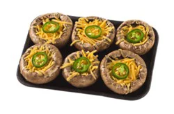 Mushrooms Crimini Stuffed With Cheddar Jalapeno Cheese - 8 Oz