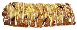 Coffee Cake Raspberry Strip Danish - Each
