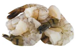 Shrimp Raw 16-20ct Peeled & Devained Tail/on Wild Previously Frozen - 1 Lb