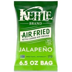 Kettle Brand Air Fried Jalapeno Kettle Potato Chips - 6.5 Oz