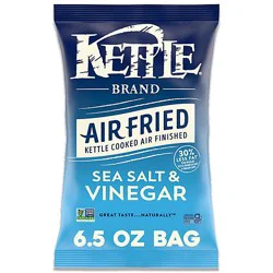Kettle Brand Air Fried Sea Salt And Vinegar Kettle Potato Chips - 6.5 Oz
