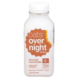 Oats Overnight Chocolate Peanut Butter Shake - 2.2 Oz