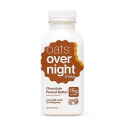 Oats Overnight Chocolate Peanut Butter Shake - 2.2 Oz