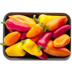 Organic Peppers Mini Sweet - 0.50 Lb