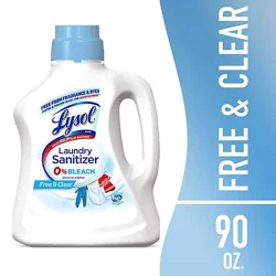 Lysol Laundry Sanitizer Free & Clear - 90 Fl. Oz.