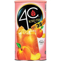 4c Peach Tea Ice Tea Mix - 82.6 Oz