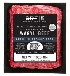 Snake River Farms Ground Beef Wagyu - 1 Lb
