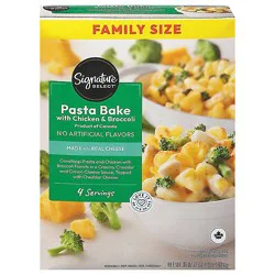Signature Select Family Size Chicken Broccoli Pasta Bake - 36 Oz