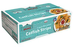 Louisiana Select Cajun Breaded Catfish Strip - 40 Oz