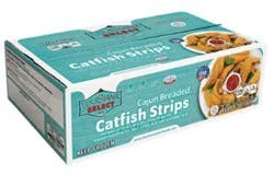 Louisiana Select Cajun Breaded Catfish Strip - 40 Oz
