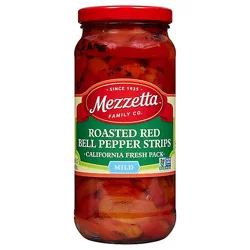 Mezzetta Deli Sliced Roasted Bell Pepper Strips, 16 Fl Oz - 16 Fz