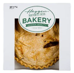 Haggen Peach Pie - 9in. - Always Fresh