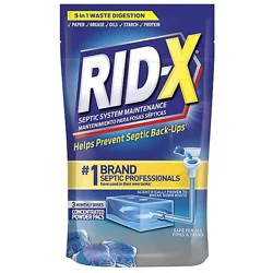 Rid X Septic System Treatment Septic Pacs - 3 Ct