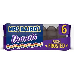 Mrs Bairds Rich Frosted Donuts Single Multipack - 6-3.25 Oz