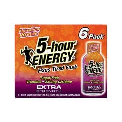 5-Hour Energy Hawaiian Breeze Extra Strength - 6-1.93 Fl. Oz.