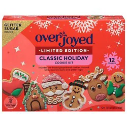 Overjoyed Classic Holiday Cookie Kit - 12 Each