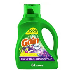 Gain Aroma Boost Moonlightt Breeze Liquid Detergent Plus - 88 Fl. Oz.