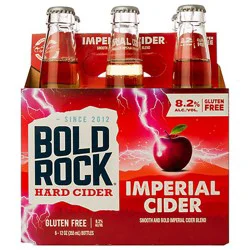 Bold Rock Imperial Hard Cider In Bottles - 6-12 Fl. Oz.