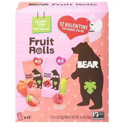 Bear Yoyo Valentines Fruit Snack - 8.4 Oz
