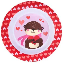 Signature Select Valentine Melamine Kids Bowl - Each