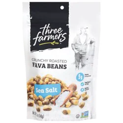 Three Farmers Salted Roasted Fava Beans - 5 Oz