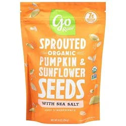 Go Raw Organic Sprouted Sunflower And Pumpkin Seeds - 10 Oz