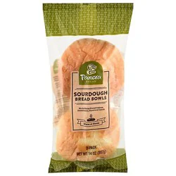 Panera Sourdough Bread Bowl Pack 2 Count - 14 Oz