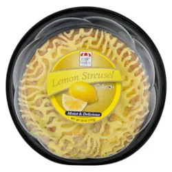 Cafe Valley Lemon Streusel Cake - 20 Oz
