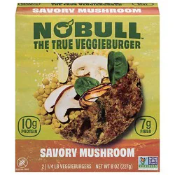 Nobull Veggie Mushroom Burger - 8 Oz