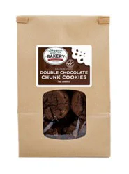 Double Chocolate Chunk Cookies - 18 Count